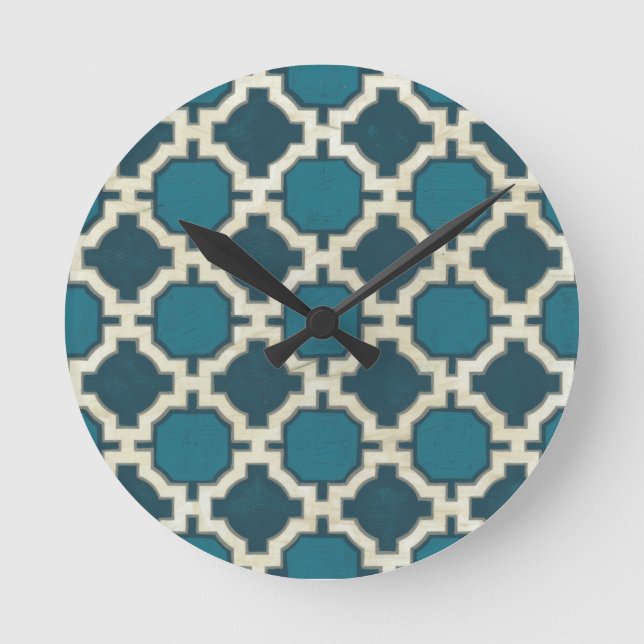 Relógio Redondo Motivos de mercado VI (Frente)