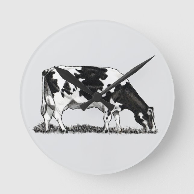 Relógio Redondo Mousepad (Frente)