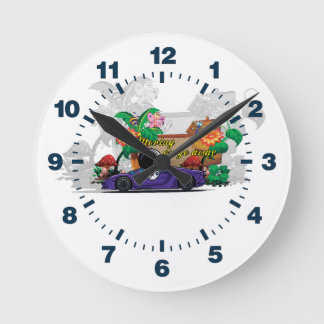 Relógio Redondo Moving On Clock