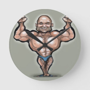 Relógio Redondo Muscle Dude