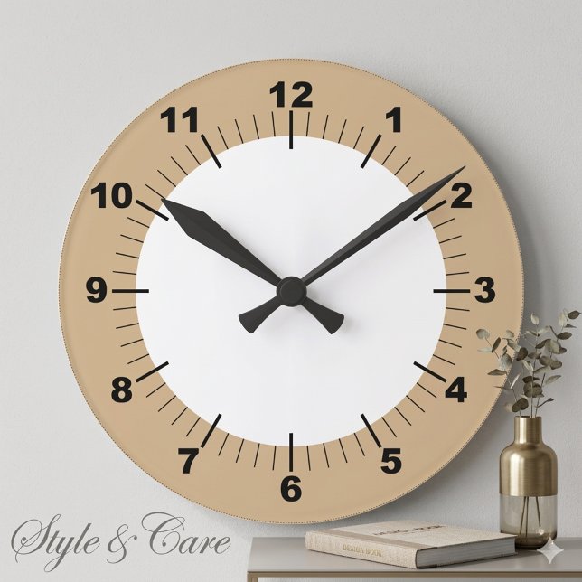 Relógio Redondo Na moda moderno de parede acrílica de 8" (Modern Stylish 8 Acrylic Wall Round Clock)