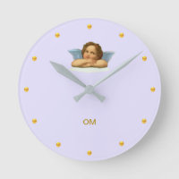Na moda Raphael Cherub no Light Periwinkle