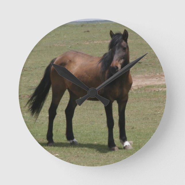 Relógio Redondo Nacoma Mustang (Frente)