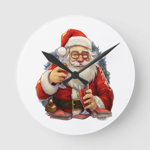 Relógio Redondo Natal