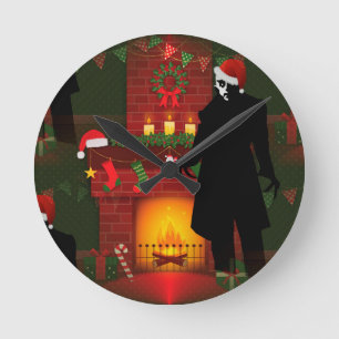 Relógio Redondo natal nosferatu