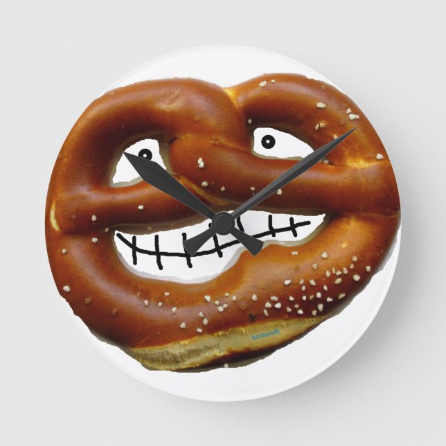 Relógio Redondo Ne BREZEL als WANDUHR! (Frente)