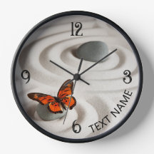 Nome, Zen Garden 10,75-in Acrylic Wall Clock