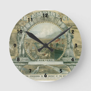 Relógio Redondo Nova York - A Cidade do Império