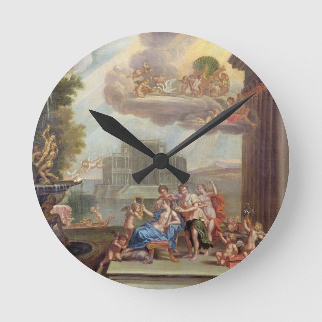 Relógio Redondo O Banheiro de Vênus, século XVIII (Frente)
