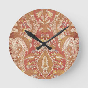 Relógio Redondo O Chasuble, laço modelou a seda, francês, c.1720