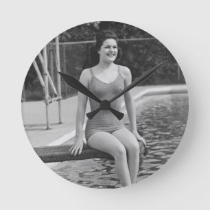 Relógio Redondo O conselho de mergulho