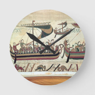 Relógio Redondo O duque William e sua frota cruza o canal ao Pe