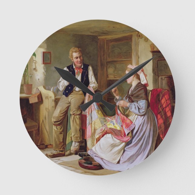 Relógio Redondo O Filtro de Correções (Frente)