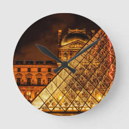 Relógio Redondo O Louvre
