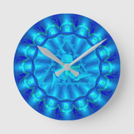 Relógio Redondo O pulso de disparo inspirador do auto-falante -