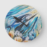 Ocean Life - Mosaico de Arte Digital