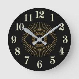 Relógio Redondo Olho