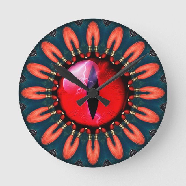 Relógio Redondo Olho do Dragão (Frente)