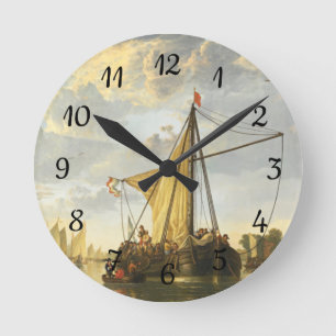 Relógio Redondo Os Maas em Dordrecht Aelbert Cuyp