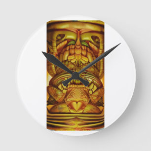 Relógio Redondo Os Novos Loucos do Tiki
