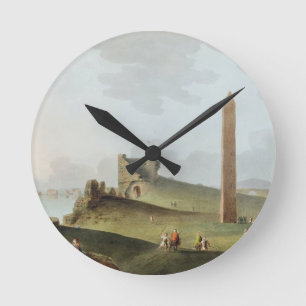 Relógio Redondo Os Obelisks em Alexandria, chamada o Nee de