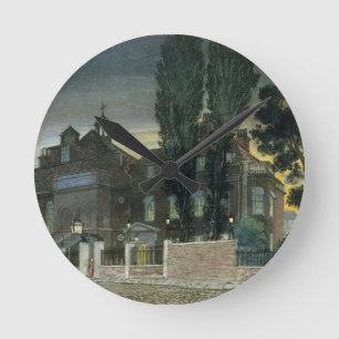 Relógio Redondo Os poços de Sadler, 1826 (gravura colorida)