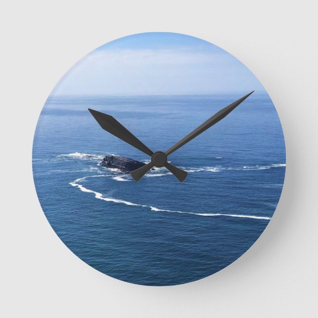 Relógio Redondo Otter Rock, Cape Foulweather, Newport, Oregon (Frente)