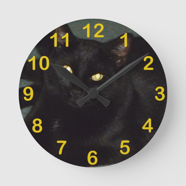 Relógio Redondo Ouro (Frente)