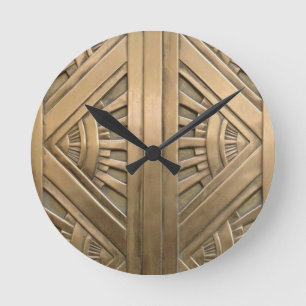 Relógio Redondo ouro, nouveau da arte, art deco, vintage, chique,