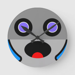 Relógio Redondo Outro Dimension Dada Alienígena Manga Timekeeper