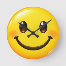 Padrão de Emoji Sorriso Feliz Colorido