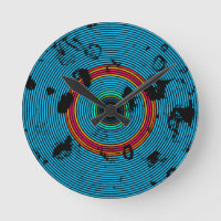 Padrão de textura do disco de vinil multicoloração