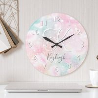 Padrão Girly De Pastel Com Glama Rosa