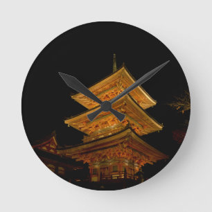 Relógio Redondo Pagoda Japão - Quioto