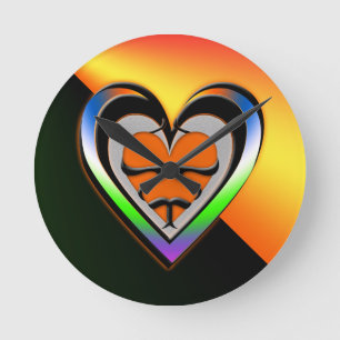 Relógio Redondo Paixão