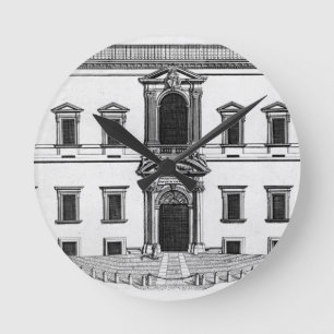 Relógio Redondo Palazzo del Quirinale, de "dos di Roma Palazzi",