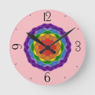Relógio Redondo Pamela Design Clock