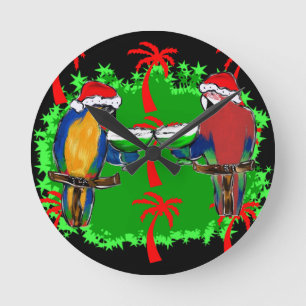 Relógio Redondo PAPagaios DE NATAL