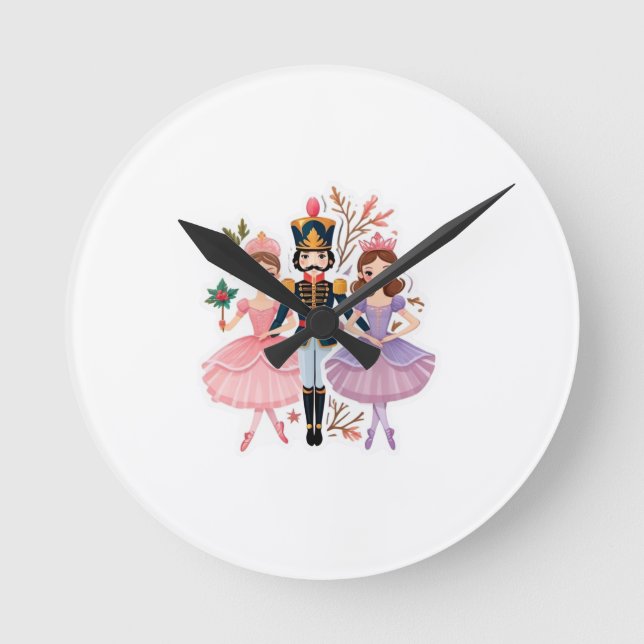 Relógio Redondo Papel de empacotamento (Frente)