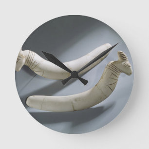 Relógio Redondo Pares de castanets, período de Thinite (iv do