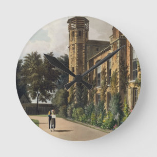 Relógio Redondo Parte da faculdade de St Peter (Peterhouse) do