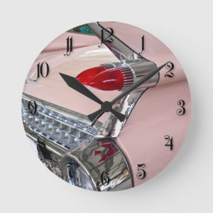 Relógio Redondo Parte traseira de Cadillac Sedan de Ville