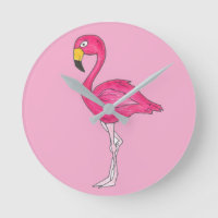 Pássaro Flamingo Quente Rosa de Paraíso Tropical