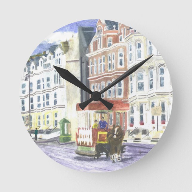 Relógio Redondo Passeio de Douglas (Frente)