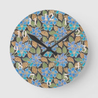 Periwinkle Flower Elegant Vintage Floral Classic