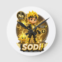 Personagem Sódio ATOMIVRA