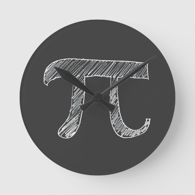 Relógio Redondo Pi (Frente)