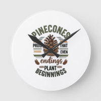 Pine cone design - A Promessa Evergreen