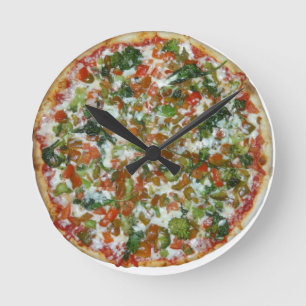 Relógio Redondo pizza