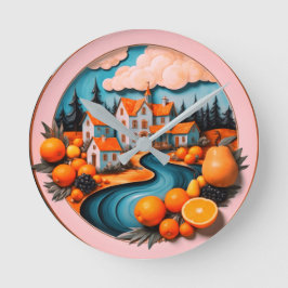 Relógio Redondo Placa de cheio